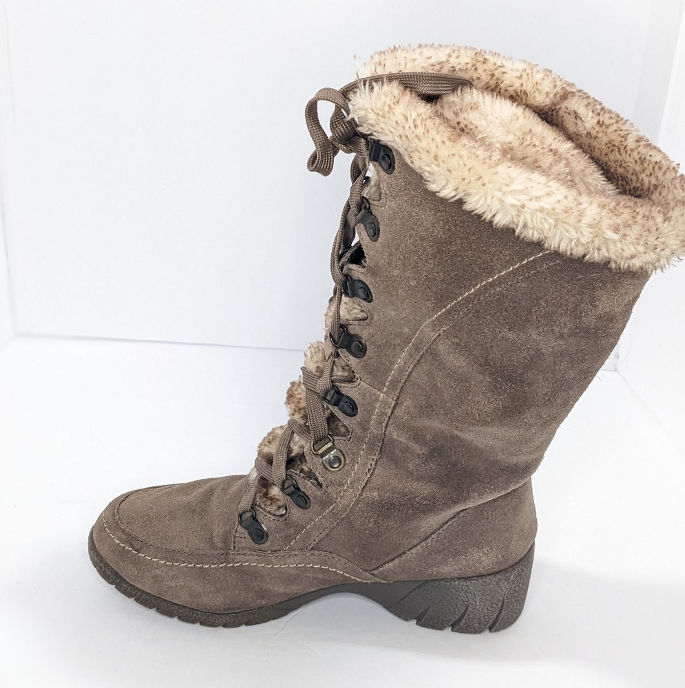 Sporto suede lace up winter boots - Picture 11 of 16